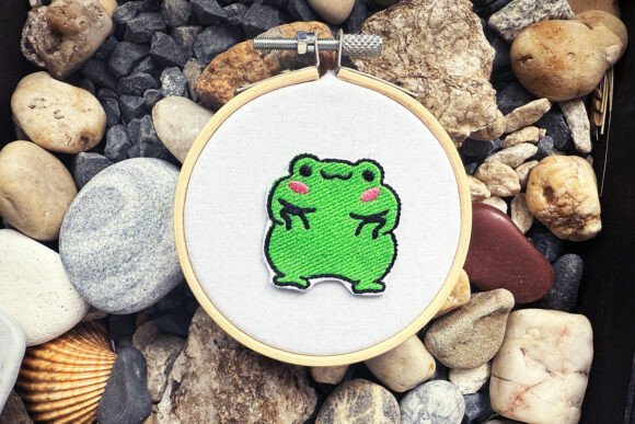 Chubby Frog Machine Embroidery Design Review
