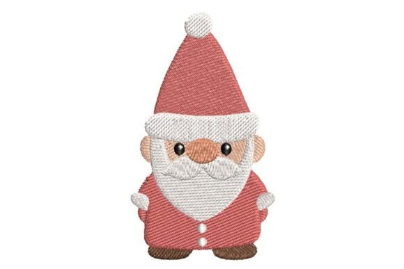 Cute Christmas Santa Gnome Embroidery Design Review