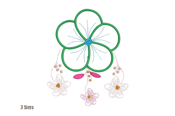Elegant Dol Flower Embroidery Design Review