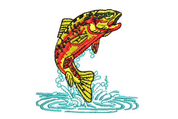 Elegant Fish Embroidery Design Review