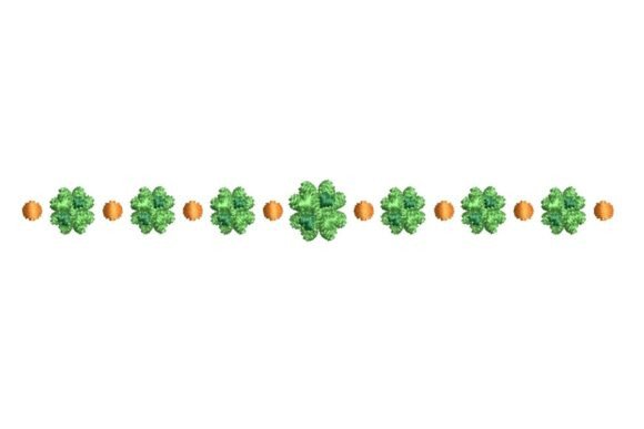 Lucky Shamrock and Coin Border Embroidery Design Review