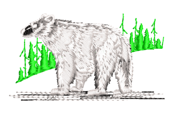 Polar Bear Embroidery Design Review for Holiday Sales