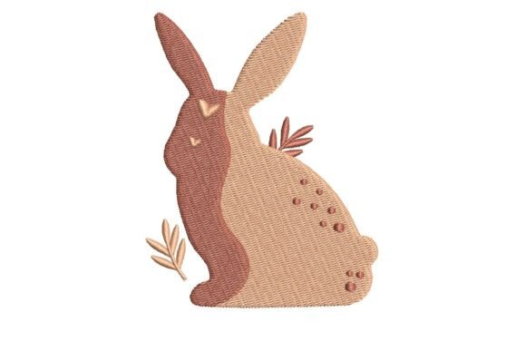 Stylized Pastel Rabbit Embroidery Review